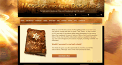 Desktop Screenshot of messagefromthedesigners.com